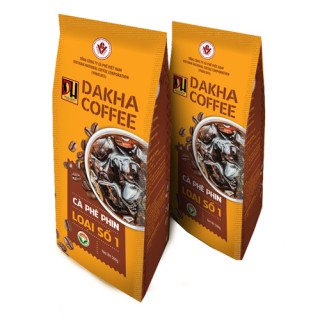 Cà phê Đắk Hà hạt rang loại 1 (1 kg)